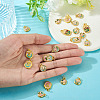 20Pcs 10 Styles Alloy Enamel Pendants FIND-TA0009-35-7