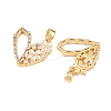 Brass Micro Pave Cubic Zirconia Pendants KK-I475-04G-2