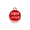 Alloy Enamel Pendants ENAM-S124-01A-07J-3