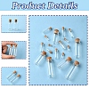 24Pcs 4 Styles Glass Jar Glass Bottles AJEW-FS0001-21-2