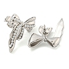 Brass Stud Earrings EJEW-P275-03P-2