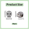 40Pcs Zinc Alloy Beads FIND-HY0004-77-2
