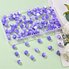 120Pcs ABS Plastic Imitation Pearl European Beads FIND-SC0019-25-7