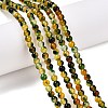 Dyed Natural White Jade Beads Strands G-T140-4mm-A14-2