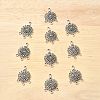 Tibetan Style Alloy Chandelier Components Links TIBE-YW0001-52-3