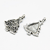 Tibetan Style Alloy Pendants TIBE-S301-055AS-RS-1