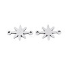 304 Stainless Steel Connector Charms STAS-P433-04P-1