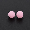 Opaque Acrylic Beads PAB702Y-B01-02-2