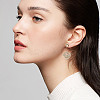 40Pcs 10 Styles Alloy Rhinestone Pendants ALRI-AR0001-10-5