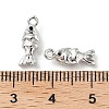 Brass Micro Pave Cubic Zirconia Pendants KK-U045-14P-3