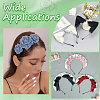 30Pcs Hair Accessories Iron Hair Band Findings OHAR-GF0001-32-5