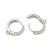 Brass Earring Findings EJEW-L211-012B-P-2