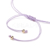 Glass Seed Link Bracelet BJEW-JB08894-02-6