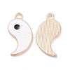 Alloy Enamel Pendants PALLOY-D015-05B-1