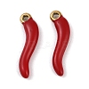 Ion Plating(IP) 304 Stainless Steel Enamel Pendants LS-STAS-Z094-01C-1