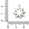 304 Stainless Steel Rhinestone Pendants LS-STAS-I357-03P-3