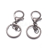 Iron Alloy Lobster Claw Clasp Keychain LS-X-KEYC-D016-B-1