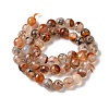 Dyed & Heated Natural Dragon Veins Agate Beads Strands G-P539-A01-08-3