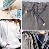 30Pcs 3 Styles 201 Stainless Steel Cord Ends STAS-YW0002-98-6