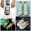 Plastic Imitation Pearl Bowknot Shoe Charms DIY-WH20002-152A-4