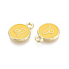 Alloy and Enamel Charms ENAM-T021-28I-2