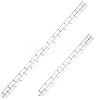 2Pcs 2 Styles Acrylic Measuring Tool TOOL-GA0002-05-1