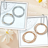 16Pcs Stainless Steel Satellite Chains Stretch Bracelet for Women BJEW-SP0001-16A-7