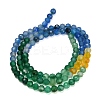 Gradient Color Natural Chalcedony Beads Strands GG-NH0004-A01-01A-5