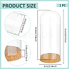 1Pc Glass Dome Cover AJEW-BC0009-61-2