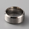 201 Stainless Steel Plain Band Ring for Women RJEW-WH0010-06A-MP-2