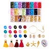 DIY Dangle Earring Making DIY-TA0002-77-1