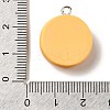 Resin Pendants RESI-A038-01F-3