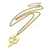 304 Stainless Steel Pendant Necklaces LS-NJEW-D063-01G-1