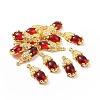 Alloy with Glass Imitation Jade Pendants FIND-G047-06G-01-3