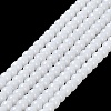 Imitation Jade Glass Beads Strands GLAA-K062-A01-09-2