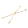 Nylon Cords Bracelet Makings Fit for Connector Charms AJEW-P116-01G-18-2