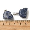 Natural Sodalite Pendants G-Z067-02P-03-4