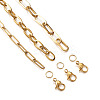 DIY Stainless Steel  Chain Necklaces & Bracelets MakingKits DIY-YS0001-23G-4
