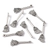 Tibetan Style Zinc Alloy Broom Pendants LS-X-TIBEP-R334-317AS-RS-2