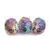 Electroplate Glass Beads EGLA-N026-01A-F03-1