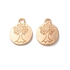 Alloy Pendants PALLOY-R154-04KCG-1