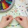 14 Strands 14 Style Imitate Austrian Crystal Bicone Glass Beads Strands GLAA-WR0001-01-4