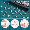 100Pcs Tibetan Style Alloy Elephant Connector Charms FIND-AR0003-07-4