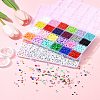 DIY Glass & Acrylic & Polymer Clay Beads Bracelets Making Kits DIY-FS0007-93-9