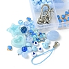Ocean Color DIY Mobile Phone Strap Making Kit DIY-FS0006-56-3