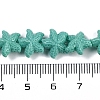 Synthetic Coral Dyed Carved Beads Strands X-CORA-K009-06A-05-4