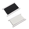 5M 2 Colors Polyester Non-Slip Silicone Elastic Gripper Bands for Garment Sewing SRIB-GF0001-46-6
