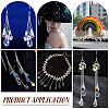 3Strands 3 Styles Electroplate Glass Faceted Teardrop Beads Strands EGLA-GA0001-29-6