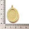 Religion Themed Rack Plating Brass Micro Pave Cubic Zirconia Pendants KK-L226-007G-17-3