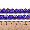 Baking Paint Glass Beads Strands DGLA-N010-10mm-06-4